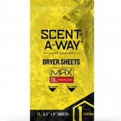 Top 10 🔥 Hunter Specialties Scent-A-Way Max Odor Control Dryer Sheets - Odorless 15 Ct. 👏