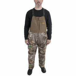 Coupon 🎁 Habit Apparel Men's Cedar Branch Insulated Waterproof Bibs Realtree Edge 🔔