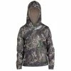 Outlet ⭐ Habit Apparel Youth Summit Park Performance Hoodie Mossy Oak Country DNA 🧨