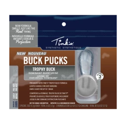Promo ๐ Tink's Synthetic Trophy Buck Pucks, 3-Pack ๐