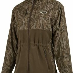 New 🥰 Drake Waterfowl Ladies MST Eqwader Plus Full Zip Jacket 👏