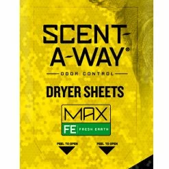 Best Sale 😀 Hunter Specialties Scent-A-Way Max Odor Control Dryer Sheets - Fresh Earth 😉
