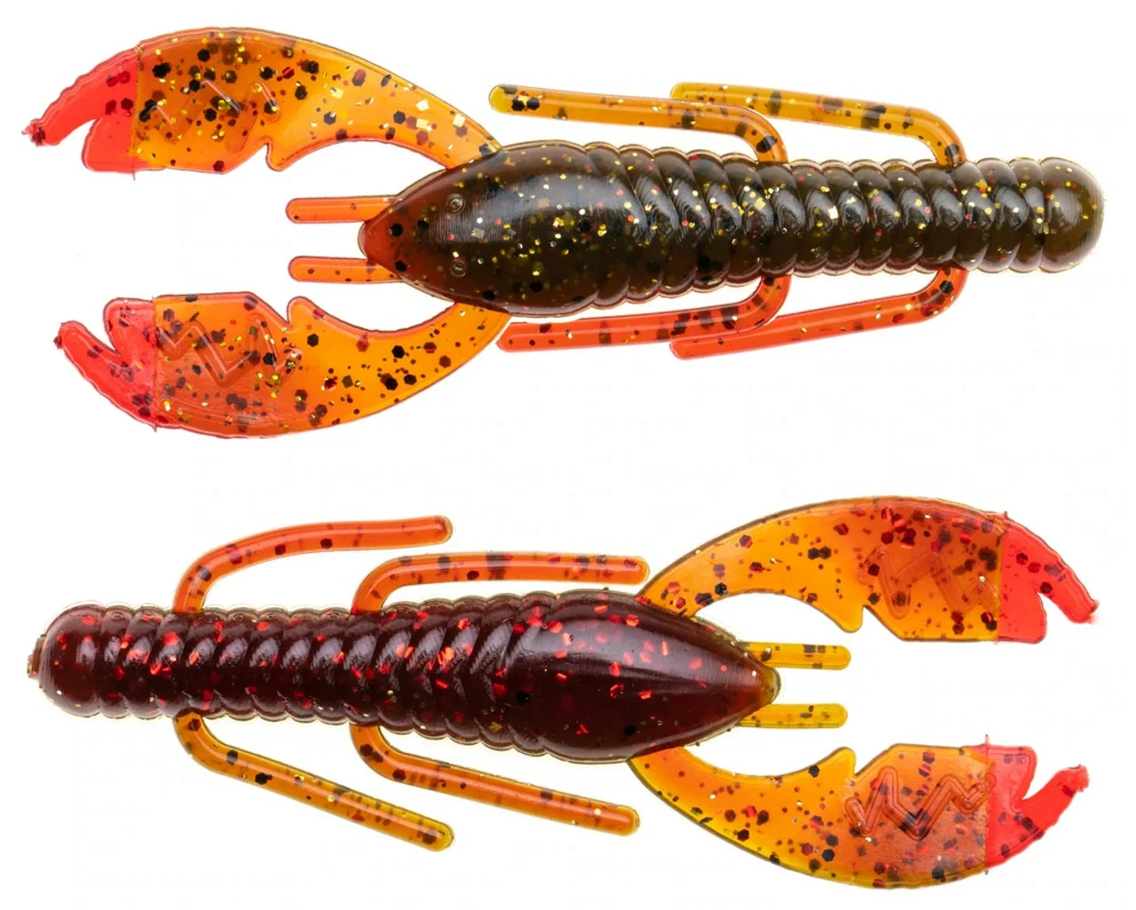 New ❤️ American Baitworks NetBait Paca Slim 3.5" Craw Soft Bait 🧨 - Image 7